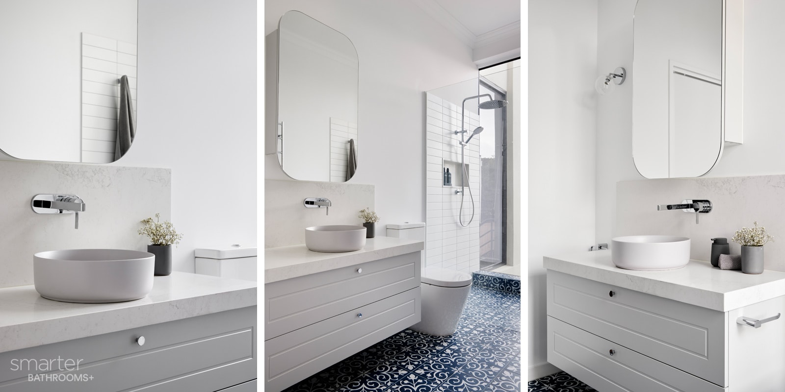Modern Elegance Bathroom Showroom Display - Bathrooms  Renovations