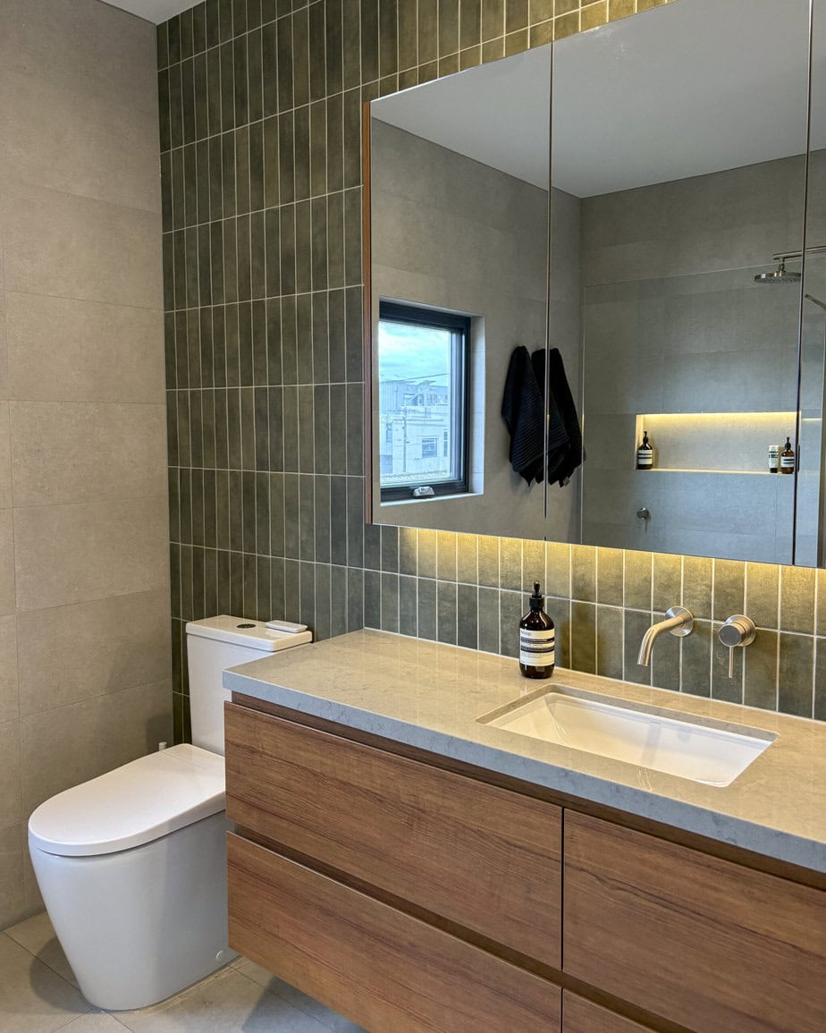 Brunswick East Bathroom - Bathrooms  Renovations